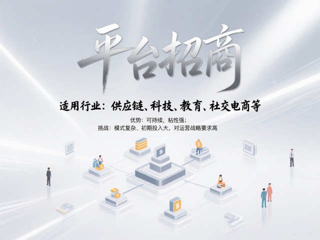 平臺招商