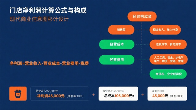 門店凈利潤計算公式及詳細解析：讓你的門店賺錢更清楚