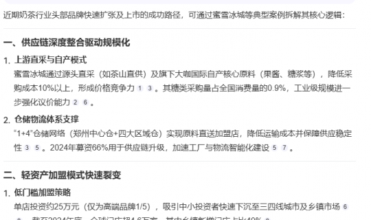 對話DeepSeek：餐飲行業(yè)野蠻生長的背后，誰才是背后“真神”？