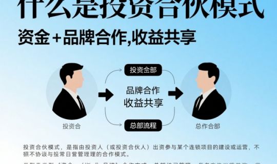 投資合伙模式全解析：連鎖經(jīng)營中的資本驅(qū)動型合作模式