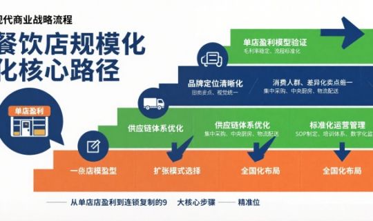 餐飲店怎么擴(kuò)大規(guī)模？八大策略助你從單店到連鎖