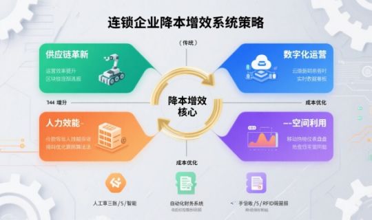 連鎖企業(yè)降本增效的方法：提升盈利與運(yùn)營效率的系統(tǒng)策略