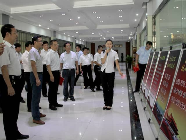 梁山縣委常委、組織部部長(zhǎng)王建一行蒞臨天意機(jī)械調(diào)研