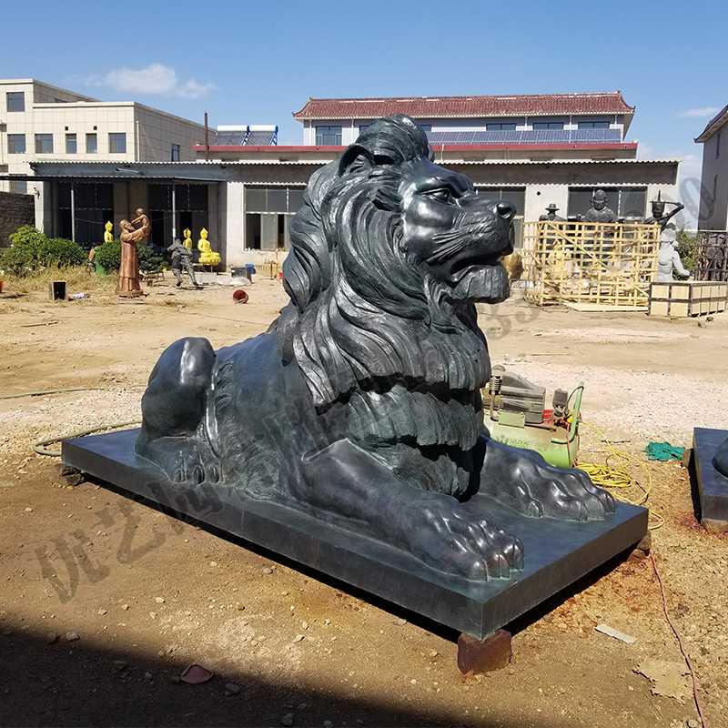 匯豐銅獅子，銅雕塑廠家，歐式銅獅子，銀行銅獅子雕塑